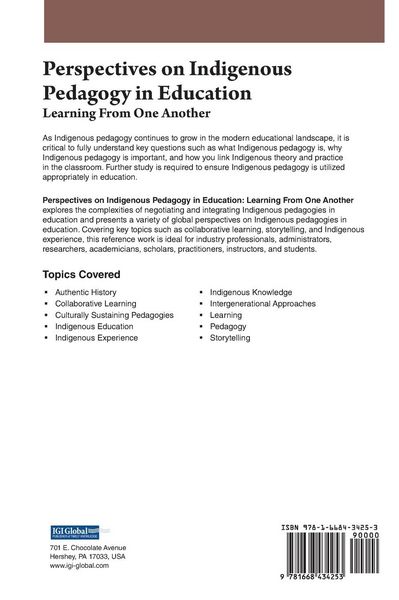 Produktbild: Perspectives on Indigenous Pedagogy in Education