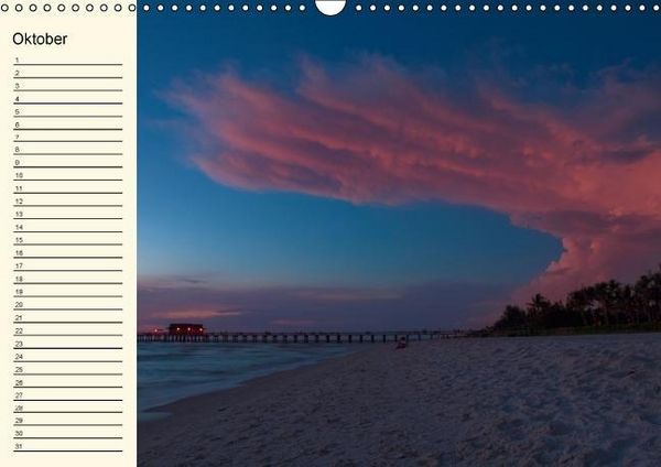 Produktbild: Immerw&auml;hrender Geburtstagskalender &ndash; Beautiful Sunsets (Wandkalender immerw&auml;hrend DIN A3 quer)