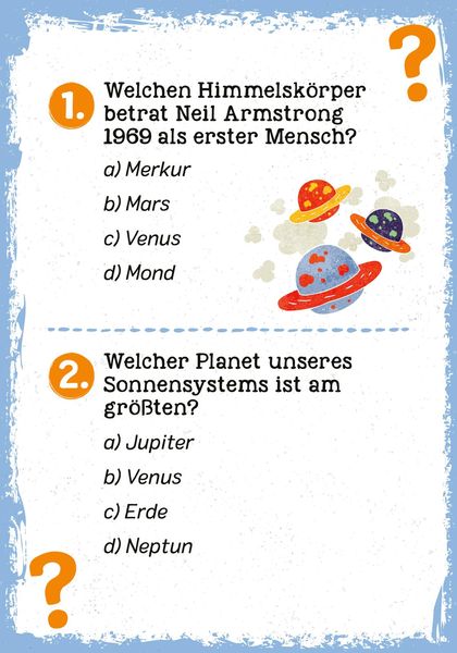 Produktbild: Das galaktische Weltall-Quiz