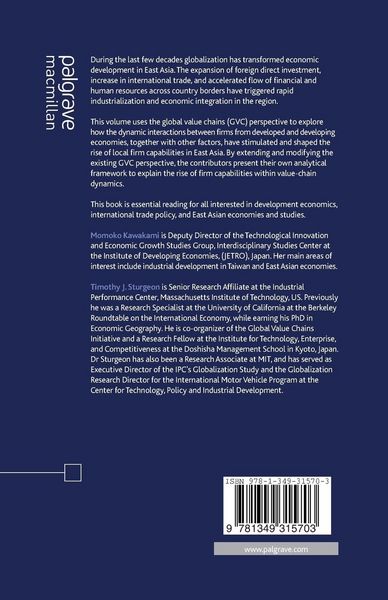Produktbild: The Dynamics of Local Learning in Global Value Chains