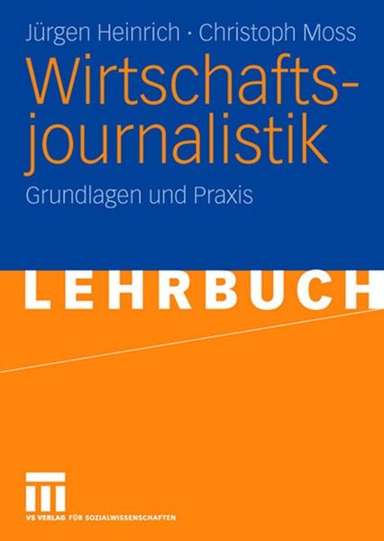 Produktbild: Wirtschaftsjournalistik
