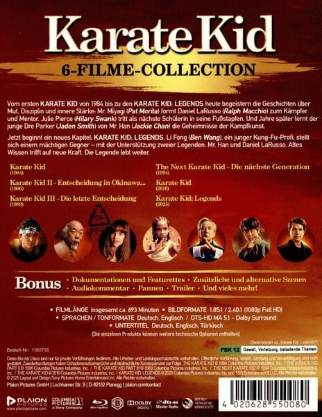 Produktbild: Karate Kid Collection [6 BRs]