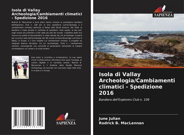 Produktbild: Isola di Vallay Archeologia/Cambiamenti climatici - Spedizione 2016