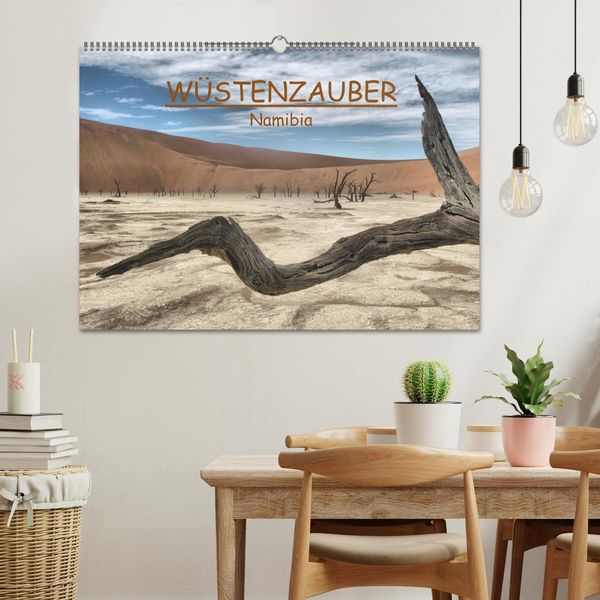 Produktbild: W&uuml;stenzauber Namibia (Wandkalender 2026 DIN A2 quer), CALVENDO Monatskalender