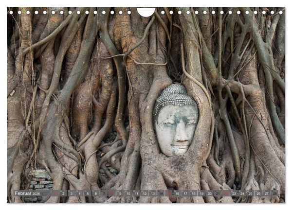 Produktbild: Buddha - Momente der inneren Einkehr (Wandkalender 2026 DIN A4 quer), CALVENDO Monatskalender
