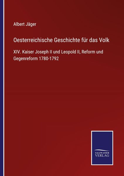 Produktbild: Oesterreichische Geschichte f&uuml;r das Volk