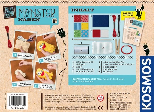 Produktbild: Monster nähen