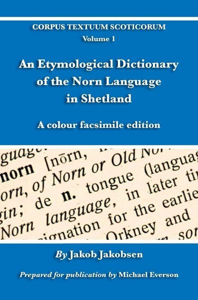 Produktbild: An Etymological Dictionary of the Norn Language in Shetland