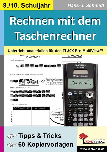 Produktbild: Rechnen mit dem Taschenrechner - 9./10. Schuljahr