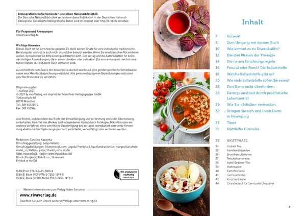 Produktbild: Richtig essen bei Divertikulitis