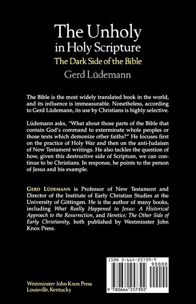 Produktbild: The Unholy in Holy Scripture