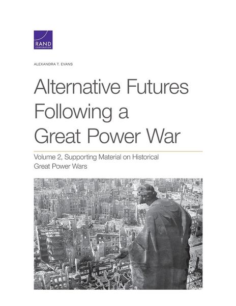 Produktbild: Alternative Futures Following a Great Power War