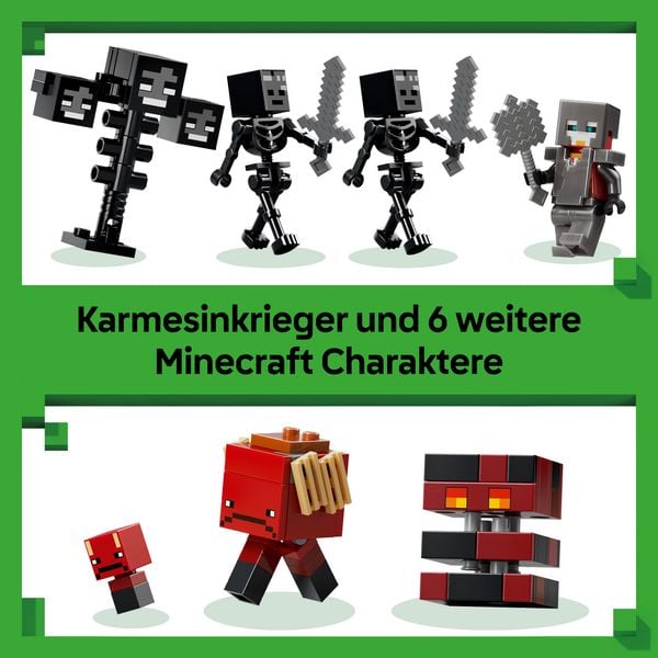 Produktbild: LEGO Minecraft 21590 Duell mit dem Wither, Kinder Geschenk f&uuml;r Gamer