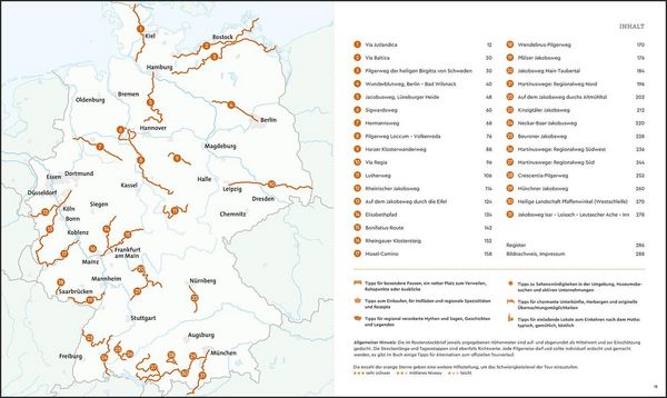 Produktbild: KUNTH Pilgerwege Deutschland