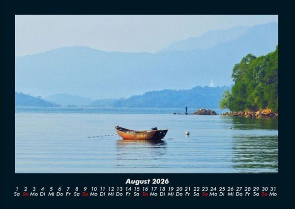 Produktbild: Die Seen der Erde 2026 Fotokalender DIN A4
