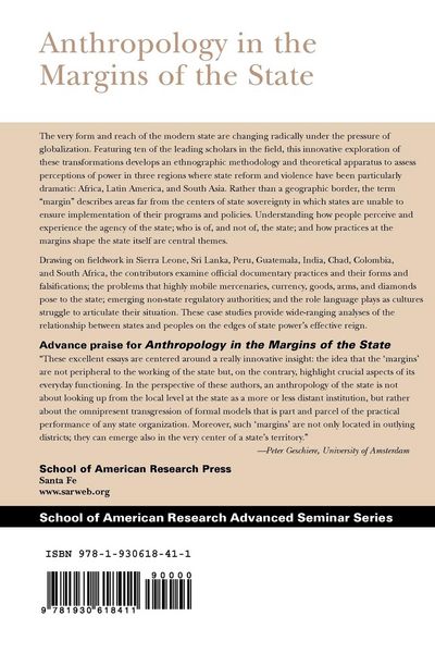 Produktbild: Anthropology in the Margins of the State