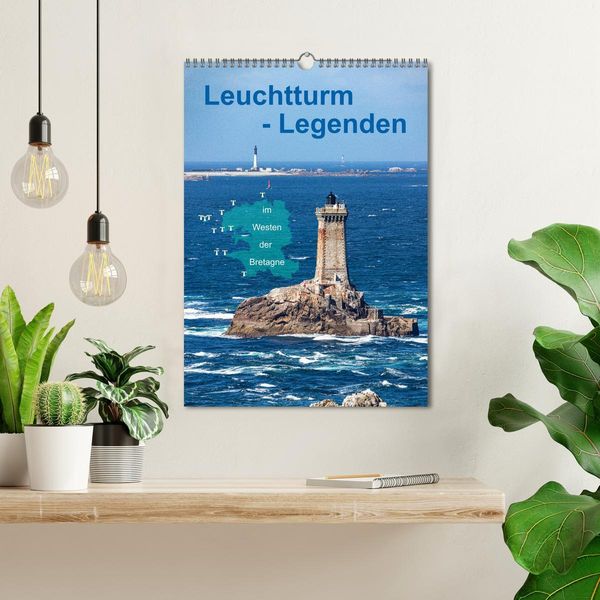 Produktbild: Leuchtturm-Legenden im Westen der Bretagne (Wandkalender 2026 DIN A3 hoch), CALVENDO Monatskalender