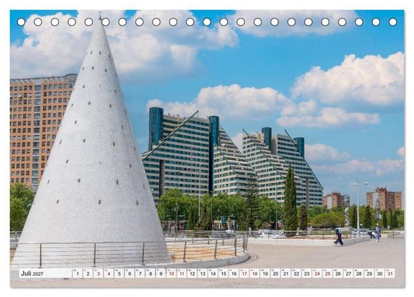 Produktbild: Valencia - Stadt der K&uuml;nste und der Wissenschaft (Tischkalender 2027 DIN A5 quer), CALVENDO Monatskalender