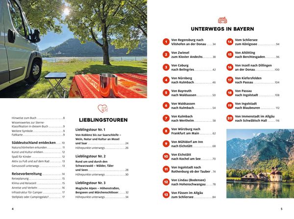 Produktbild: Yes we camp! Wohnmobil-Touren durch Süddeutschland