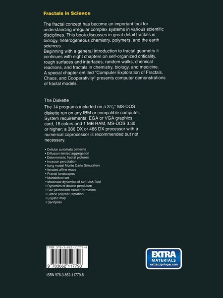 Produktbild: Fractals in Science