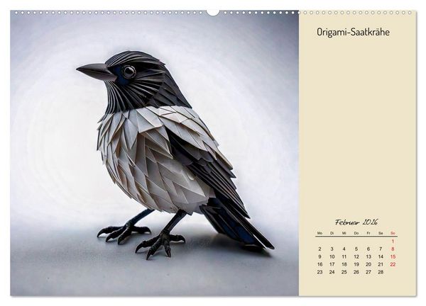 Produktbild: Vogelwelt, lustig, bunt und verspielt (Wandkalender 2026 DIN A2 quer), CALVENDO Monatskalender