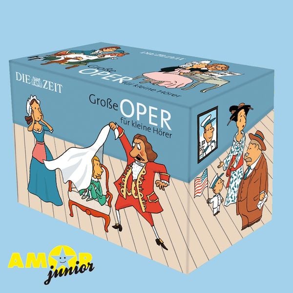 Produktbild: Gro&szlig;e Oper f&uuml;r kleine H&ouml;rer Die ZEIT-Edition (13 CDs)