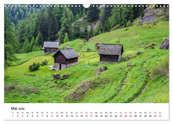 Produktbild: Valle Maggia - Entdecken Sie das Maggiatal im Tessin (Wandkalender 2026 DIN A3 quer), CALVENDO Monatskalender