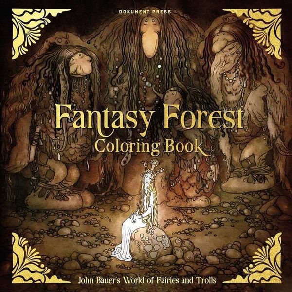 Produktbild: Fantasy Forest Coloring Book