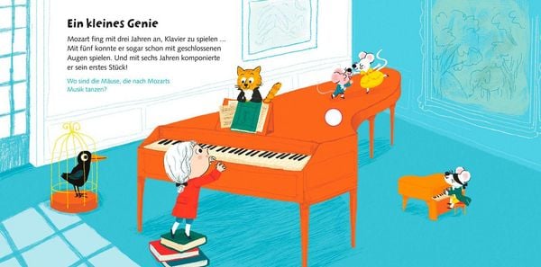 Produktbild: Mein kleines Musikbuch &ndash; Mozart und seine Musik