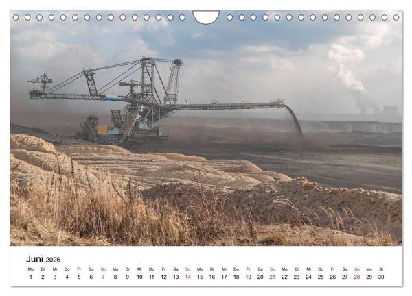 Produktbild: Bergbaulandschaften (Wandkalender 2026 DIN A4 quer), CALVENDO Monatskalender