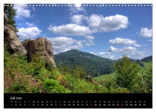 Produktbild: Mein liebes Lausitzer Gebirge (Wandkalender 2026 DIN A3 quer), CALVENDO Monatskalender