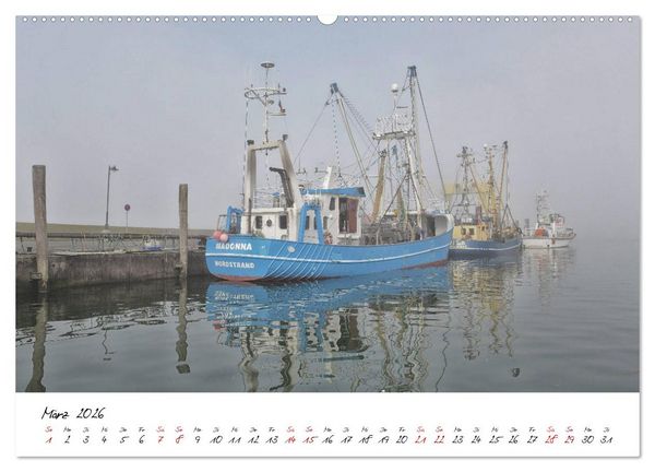 Produktbild: Naturpark Wattenmeer und Helgoland (Wandkalender 2026 DIN A2 quer), CALVENDO Monatskalender