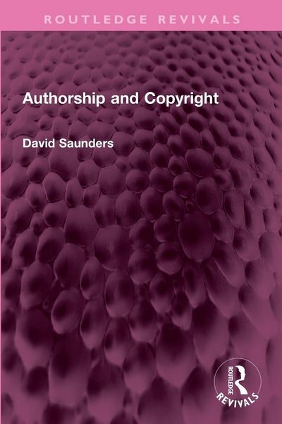 Produktbild: Authorship and Copyright