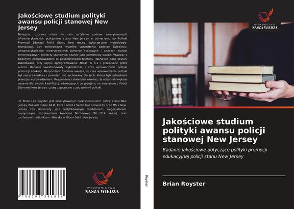 Produktbild: Jako&iquest;ciowe studium polityki awansu policji stanowej New Jersey