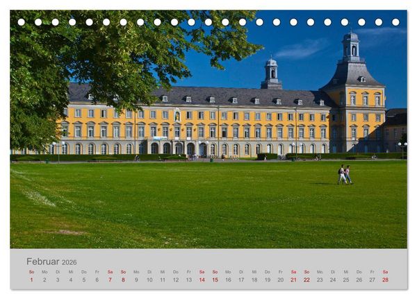 Produktbild: Bonn Die Stadt am Rhein (Tischkalender 2026 DIN A5 quer), CALVENDO Monatskalender