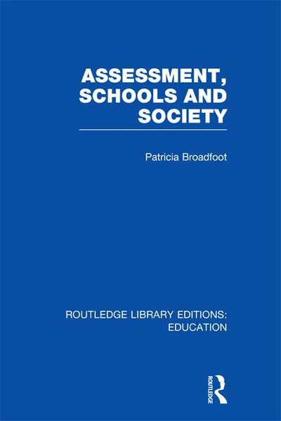 Produktbild: Assessment, Schools and Society