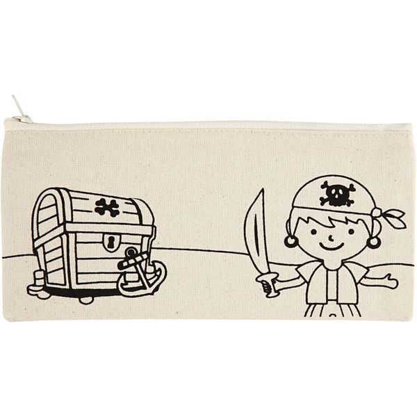 Produktbild: Creativ Company M&auml;ppchen, Piraten, Gr&ouml;&szlig;e 21x9 cm, 245 g, Hellnatur, 1 Stk