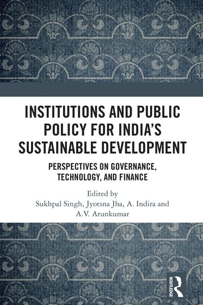 Produktbild: Institutions and Public Policy for India's Sustainable Development