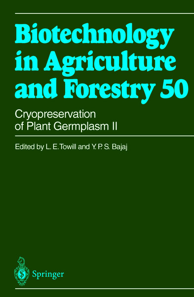 Produktbild: Cryopreservation of Plant Germplasm II