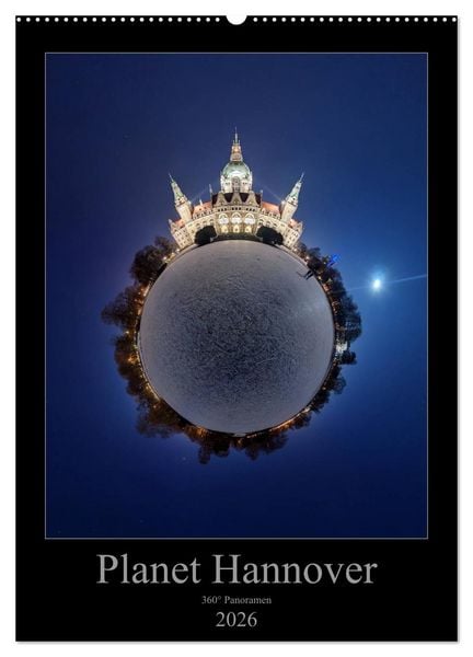 Produktbild: Planet Hannover (Wandkalender 2026 DIN A2 hoch), CALVENDO Monatskalender