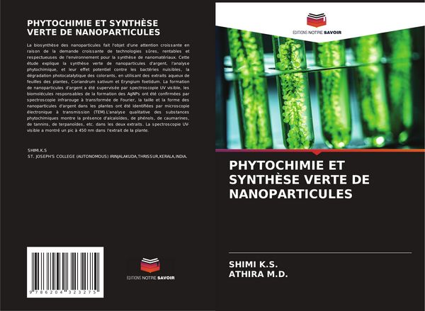 Produktbild: Phytochimie Et Synth&egrave;se Verte De Nanoparticules