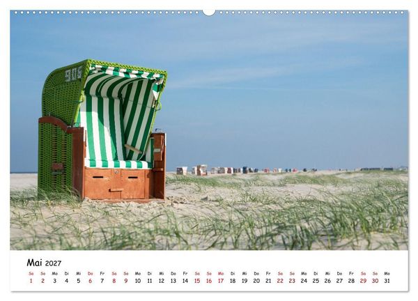 Produktbild: Heimat Entdecken - Nordfriesland (Wandkalender 2027 DIN A2 quer), CALVENDO Monatskalender