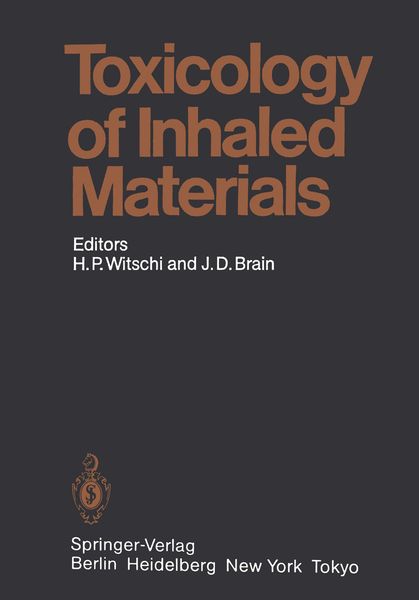 Produktbild: Toxicology of Inhaled Materials