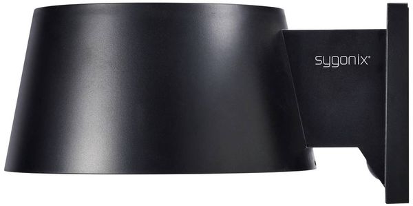 Produktbild: Sygonix SY-5801972 Solar-Au&szlig;enwandleuchte mit Bewegungsmelder LED LED fest eingebaut 10 W Anthrazit-Grau