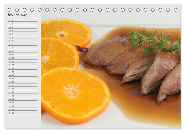 Produktbild: Plaisirs interdits (Calendrier de bureau 2026 DIN A5 vertical), CALVENDO calendrier mensuel