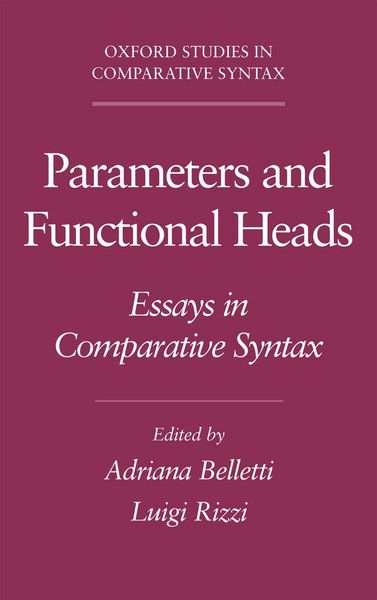 Produktbild: Parameters and Functional Heads