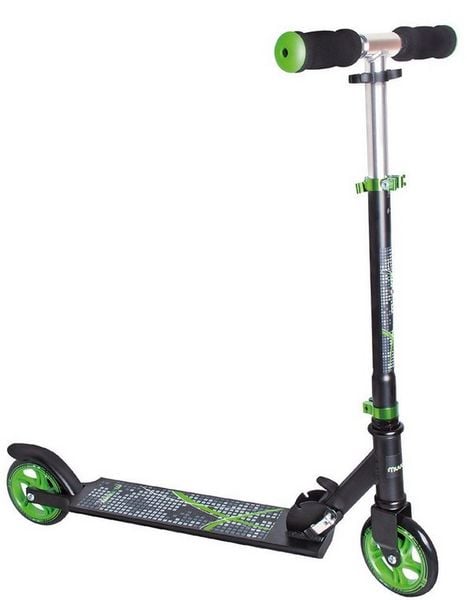 Produktbild: muuwmi Aluminium Scooter 125 mm schwarz-gr&uuml;n
