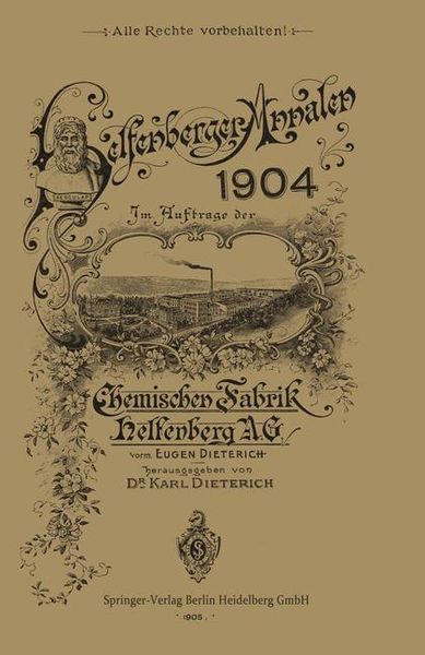 Produktbild: Helfenberger Annalen 1904