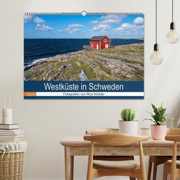 Produktbild: Westk&uuml;ste in Schweden (Wandkalender 2026 DIN A2 quer), CALVENDO Monatskalender