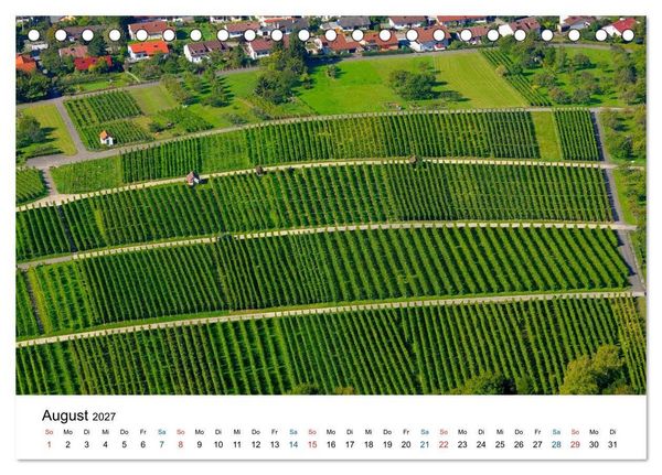 Produktbild: W&uuml;rttemberger Wein 2027 (Tischkalender 2027 DIN A5 quer), CALVENDO Monatskalender